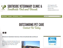 Tablet Screenshot of mysouthsidevet.com